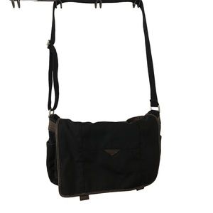 Fossil Black Messenger Bag